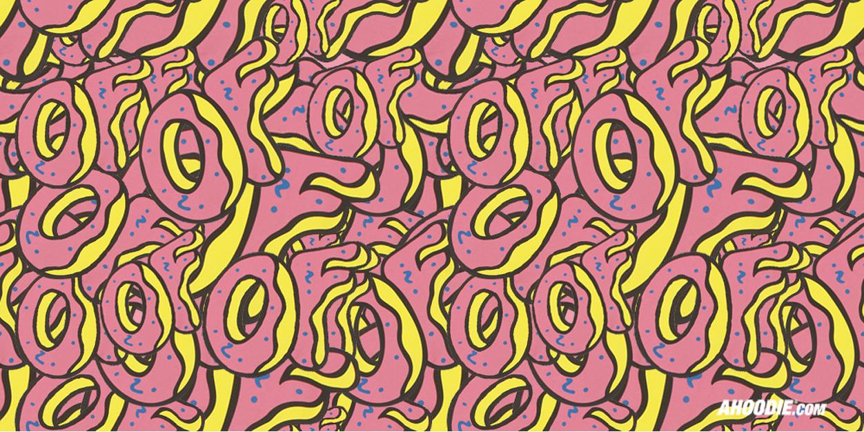 Odd Future Donut Tumblr Images Pictures Becuo - Odd Future Pattern , HD Wallpaper & Backgrounds