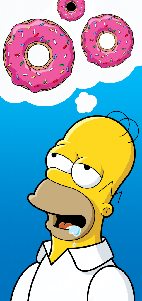 Homer Simpson Donuts , HD Wallpaper & Backgrounds
