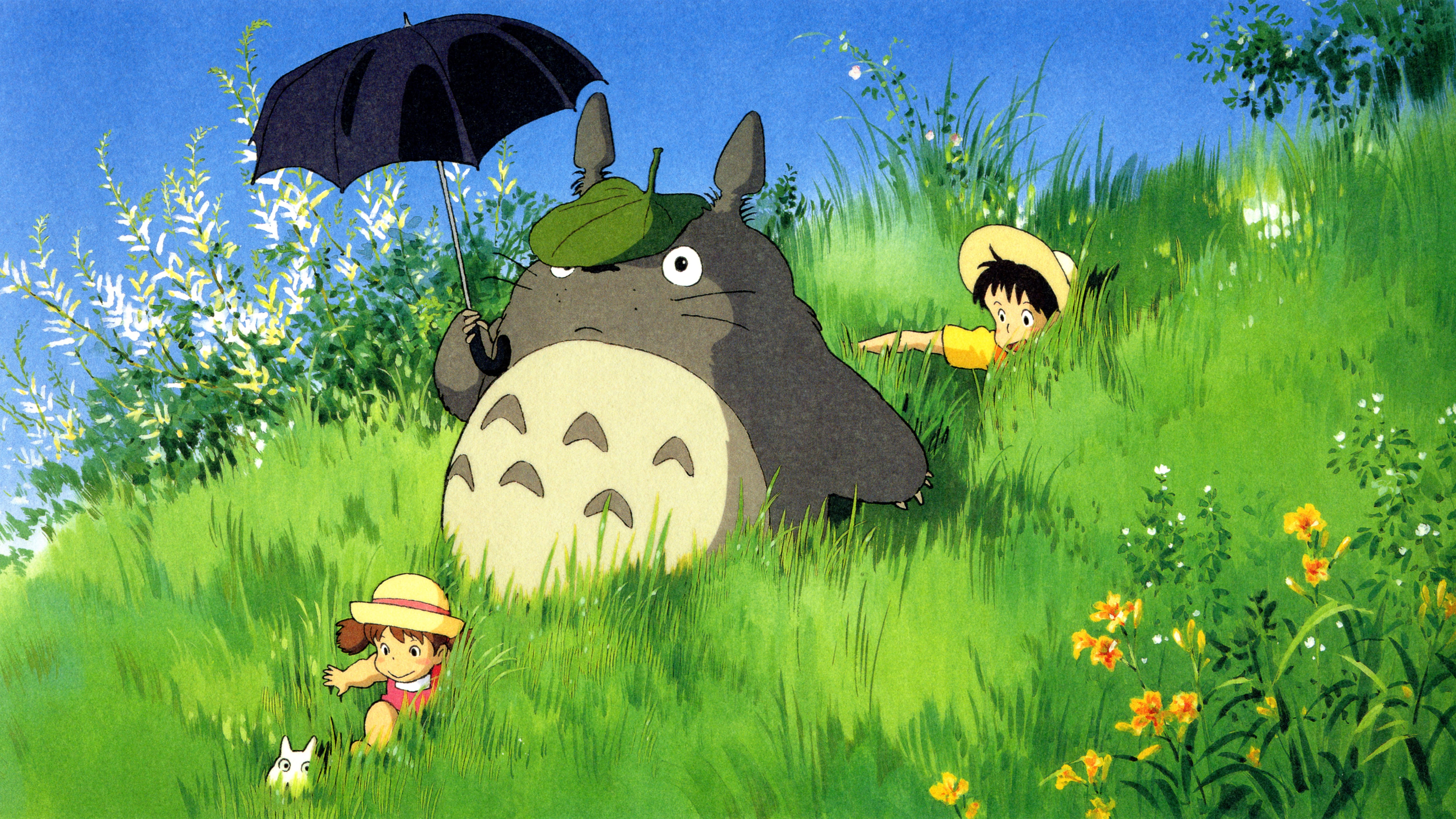Wallpaper My Neighbor Totoro, Classic Anime - My Neighbor Totoro Scenery , HD Wallpaper & Backgrounds