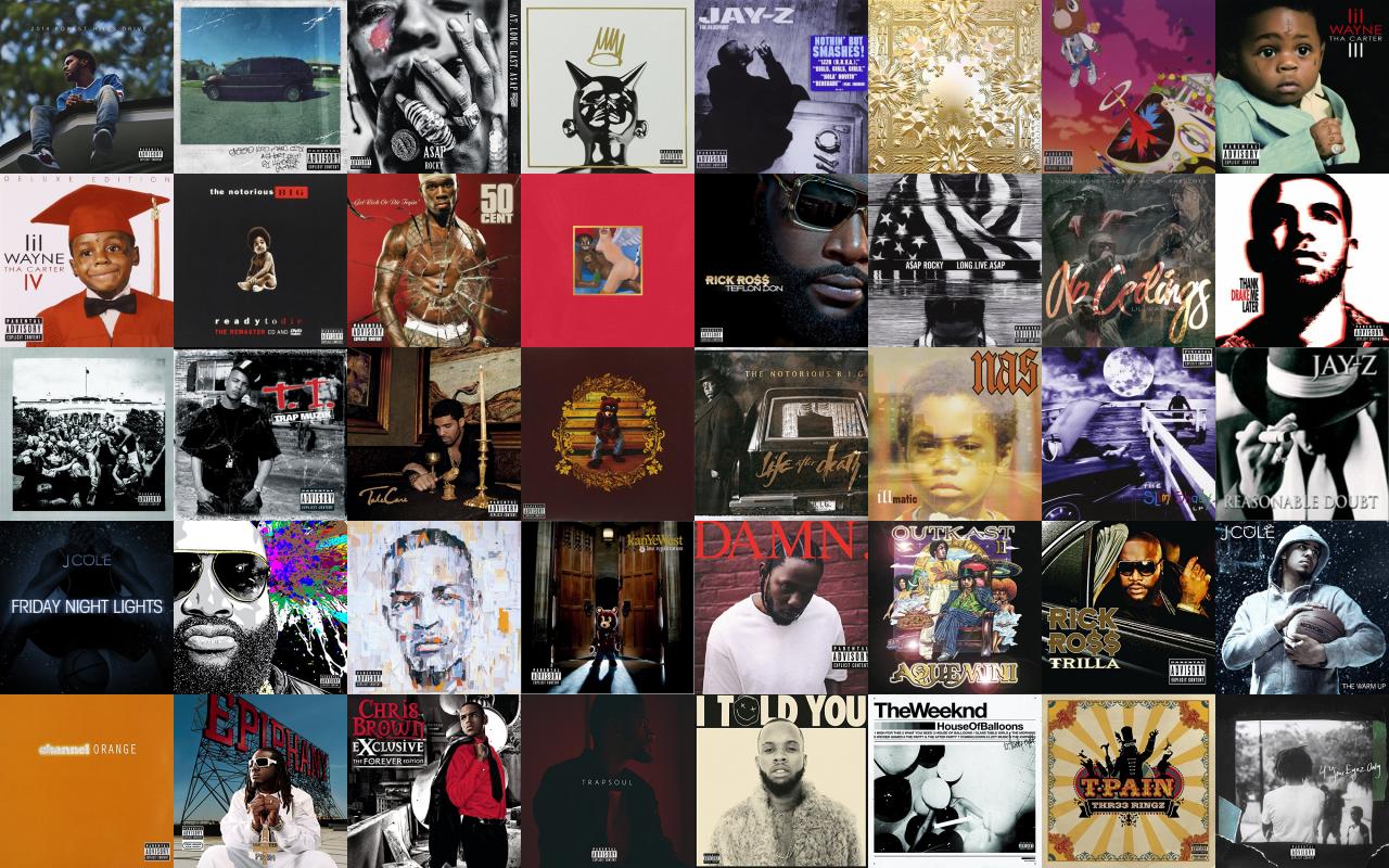J Cole Album Cover Collage (#2978014) - HD Wallpaper & Backgrounds Down...
