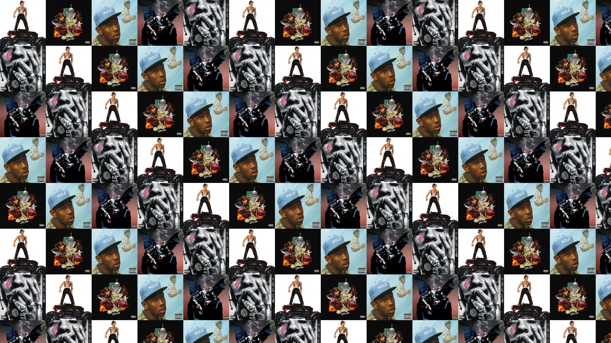 Asap Rocky At Tiled Desktop Wallpaper , HD Wallpaper & Backgrounds