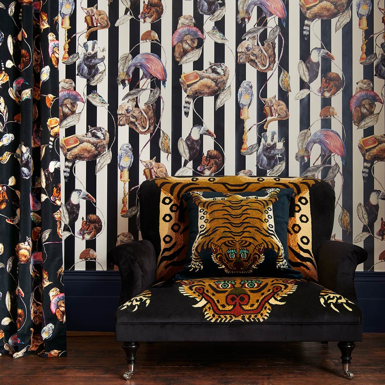 House Of Hackney Wallpaper Stripe , HD Wallpaper & Backgrounds