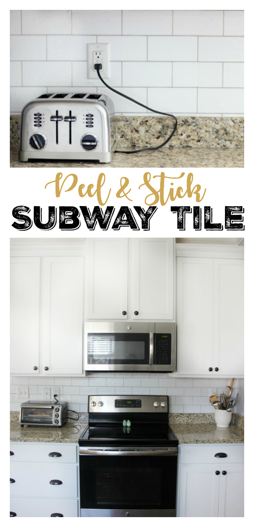Transform Your Kitchen With A $35 Subway Tile Backsplash - Peel And Stick Kitchen Backsplash , HD Wallpaper & Backgrounds