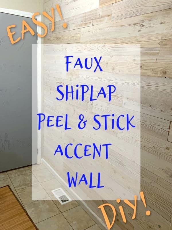 Faux Shiplap Wallpaper - Peel And Stick Shiplap Planks , HD Wallpaper & Backgrounds