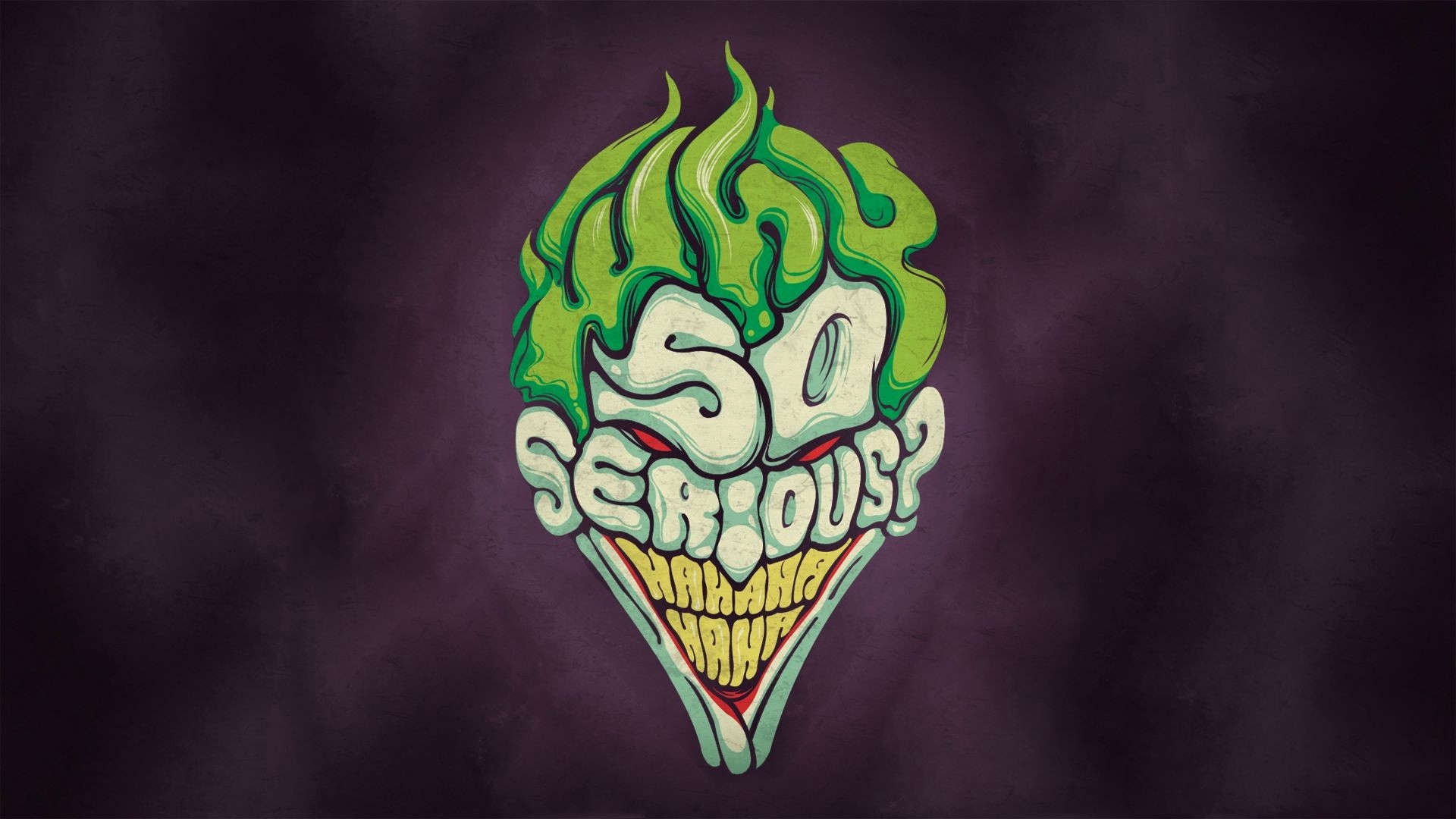 So Serious Joker , HD Wallpaper & Backgrounds