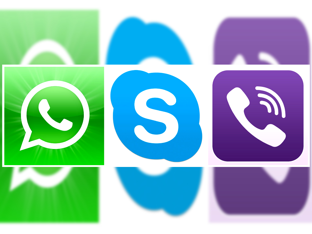 Saudi Arab To Unblock Whatsapp, Skype And Viber - Skype Whatsapp Viber Logo , HD Wallpaper & Backgrounds
