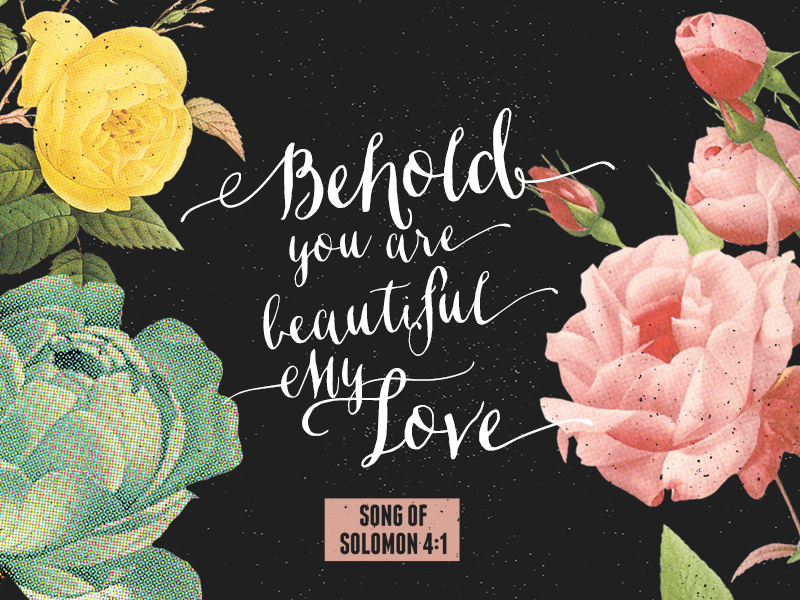 Song Of Solomon Wallpaper Handlettering For Fun Typography , HD Wallpaper & Backgrounds