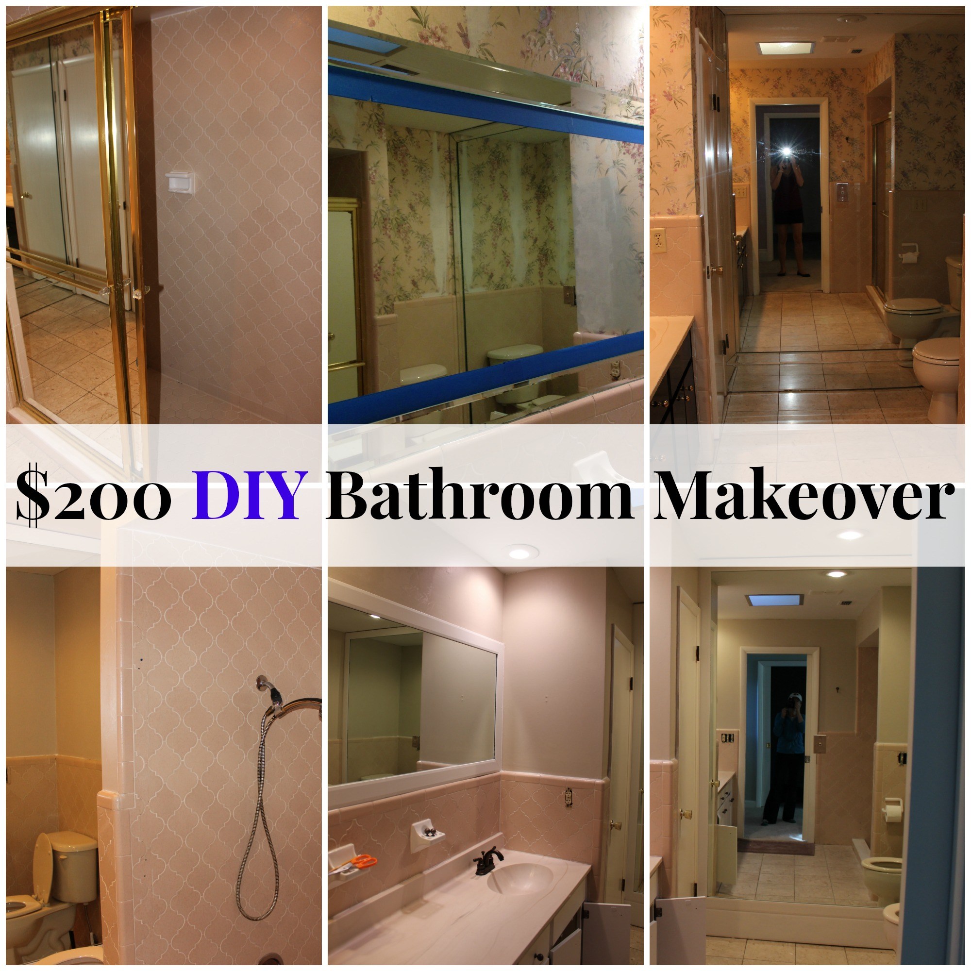 $200 Bathroom Makeover - Bathroom Makeover Under 200 , HD Wallpaper & Backgrounds