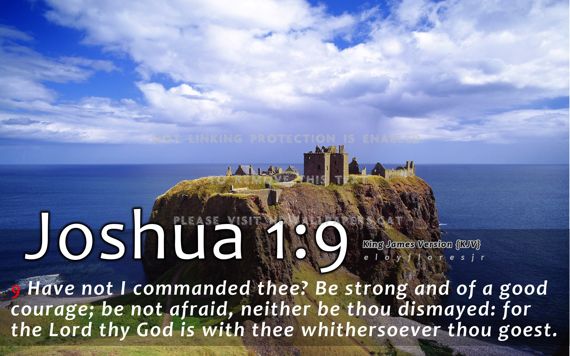 9 Bible Verse Wallpaper Background - Dunnottar Castle , HD Wallpaper & Backgrounds