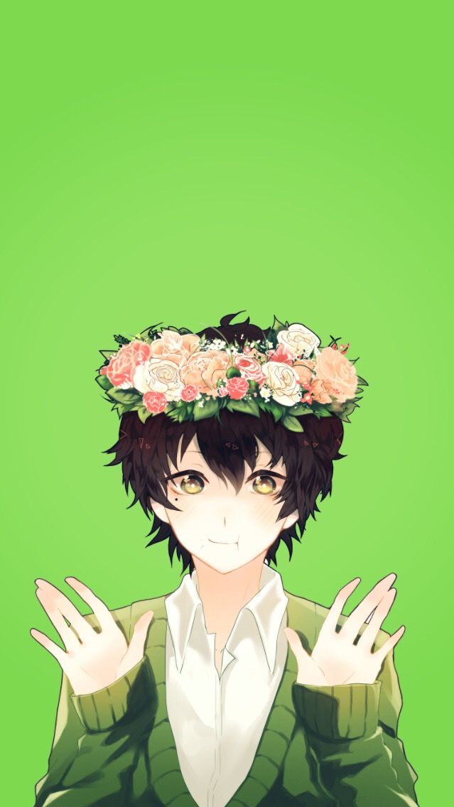 Anime Boy Wallpaper - Cute Anime Boy With Black Hair , HD Wallpaper & Backgrounds