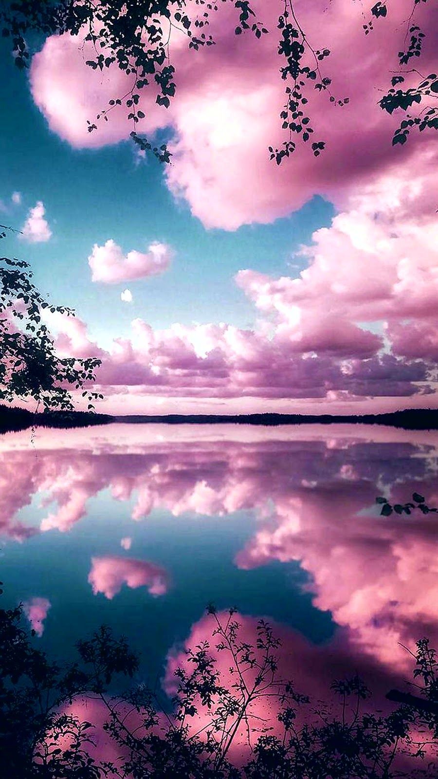 Pink Sky Wallpaper Hd , HD Wallpaper & Backgrounds