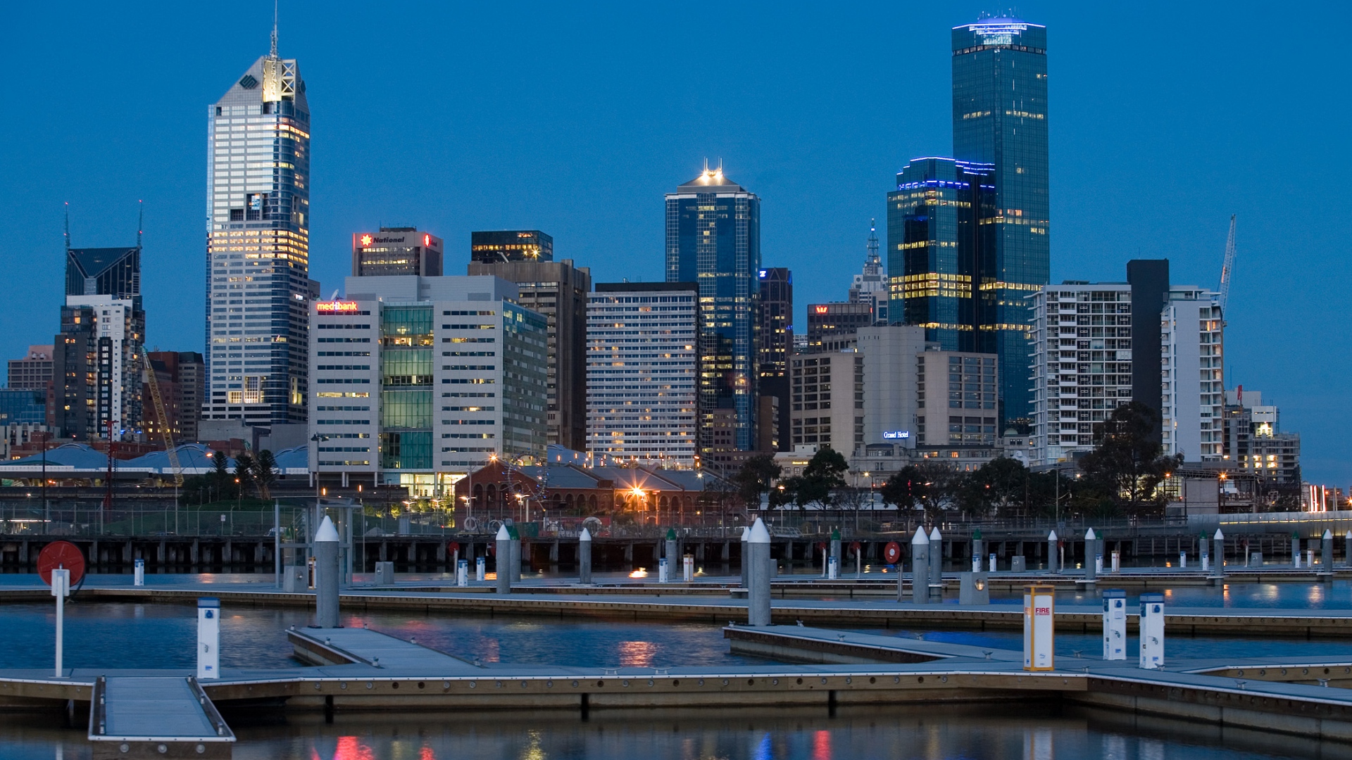 Most Beautiful City Of Australia - 1080p Wallpaper Melbourne , HD Wallpaper & Backgrounds
