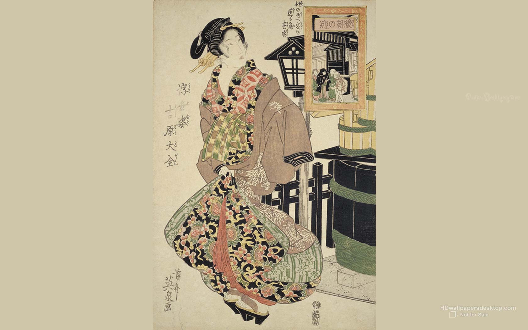 Japanese Art Wallpapers, Japanese Ukiyo E Wallpaper, - Ukiyo-e , HD Wallpaper & Backgrounds