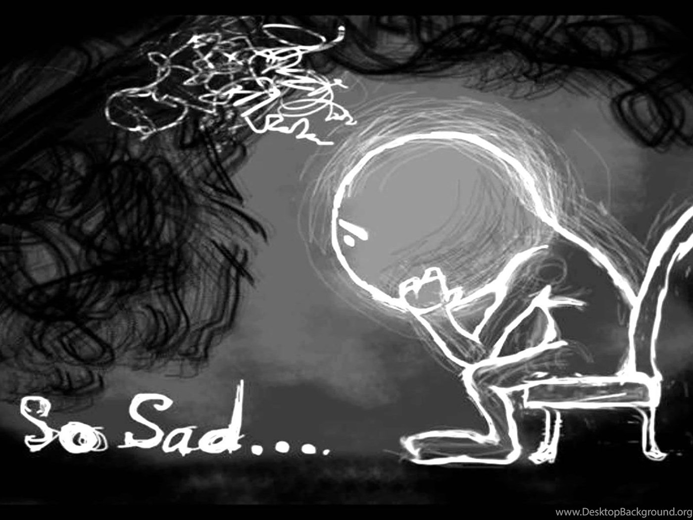 Free Download Sad Wallpapers Hd - So Sad Image Download , HD Wallpaper & Backgrounds