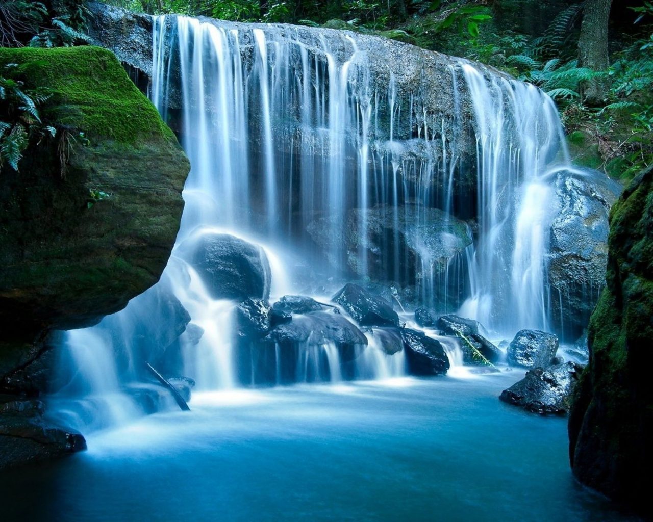 Australia Blue Mountains Waterfall , HD Wallpaper & Backgrounds