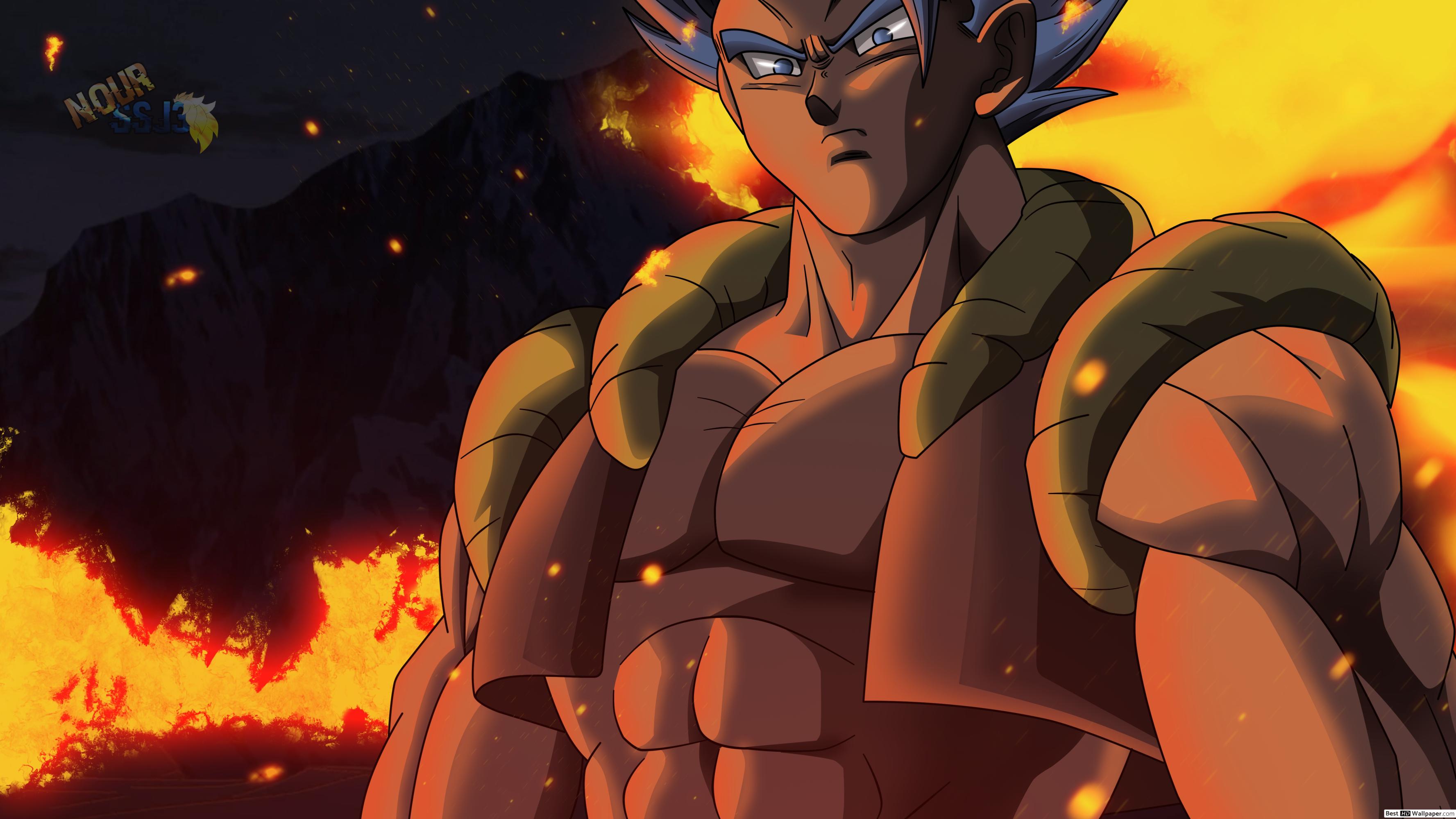 Gogeta Blue Broly Movie , HD Wallpaper & Backgrounds