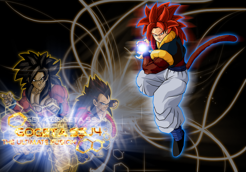 Dragon Ball Z Wallpapers Gogeta Super Saiyan 4 - Dragon Ball Z Gogeta Ssj4 , HD Wallpaper & Backgrounds
