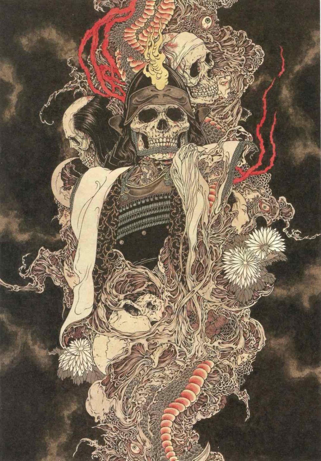 Japanese Horror Art - Takato Yamamoto , HD Wallpaper & Backgrounds