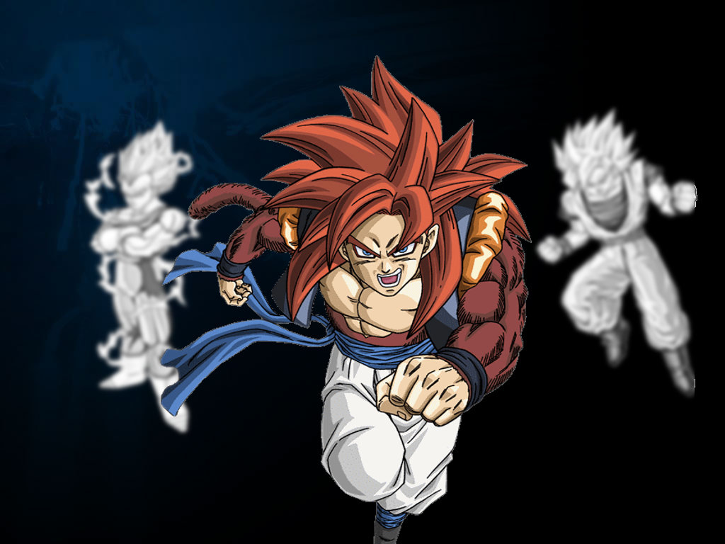 Dragon Ball Z Wallpapers Gogeta Super Saiyan 4 - Anime Dragon Ball Android , HD Wallpaper & Backgrounds