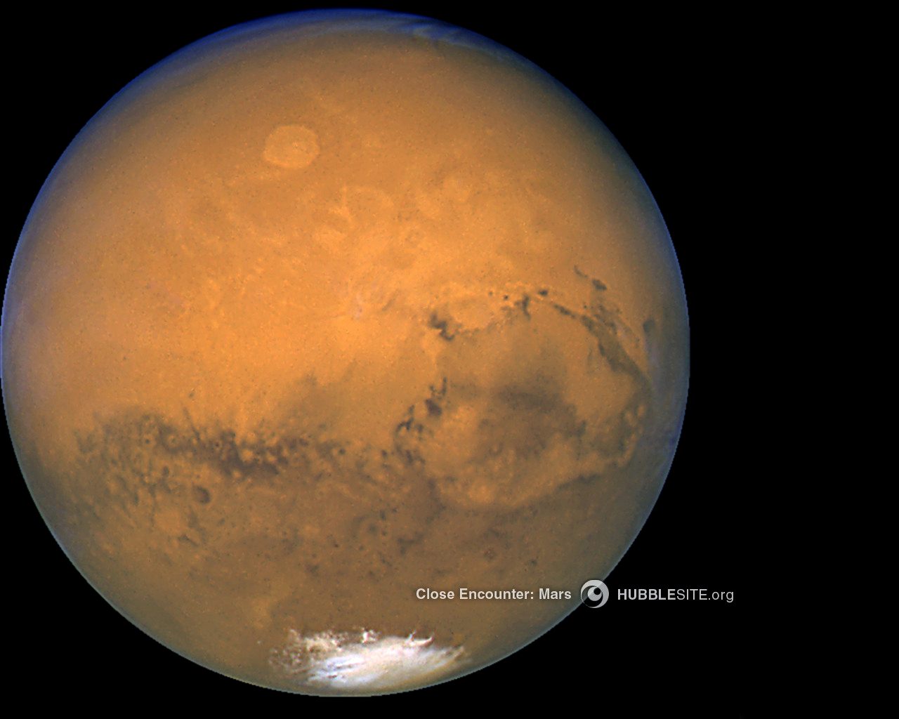 Mars Wallpaper - Best Photo Of Mars From Earth , HD Wallpaper & Backgrounds