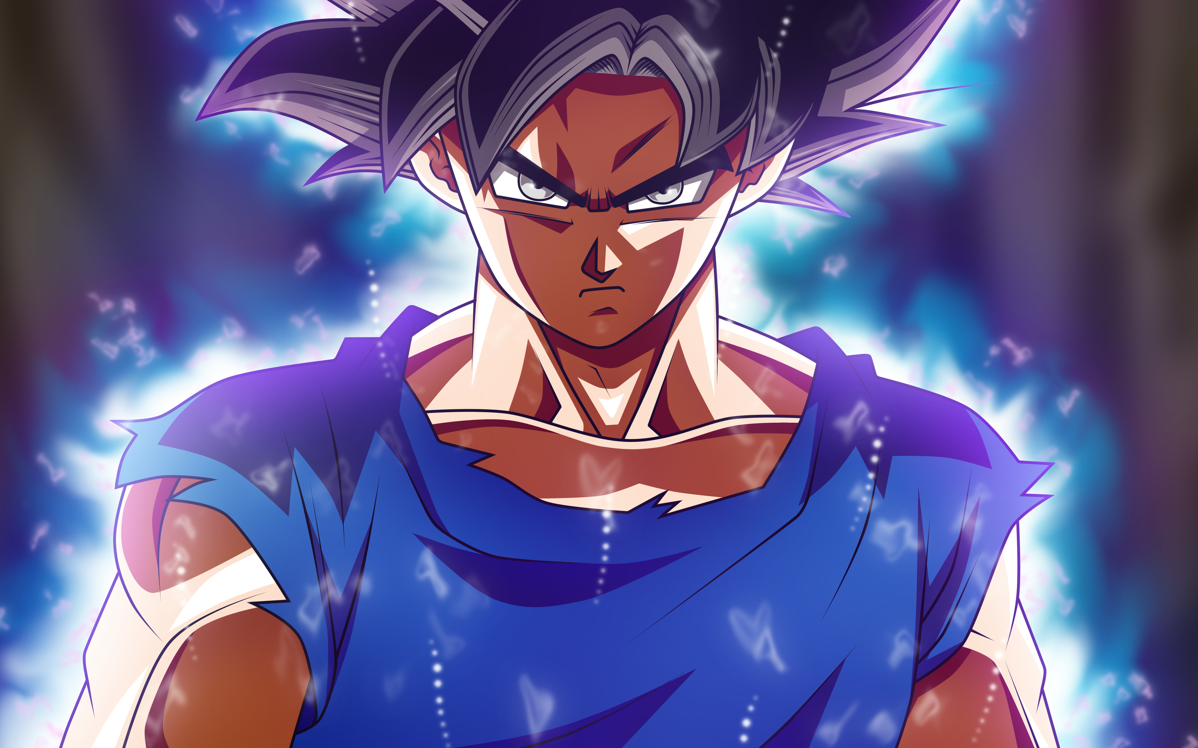 Son Goku, 4k, Art, Dbz, Dragon Ball Super, Characters, - Son Goku Ultra Instinct , HD Wallpaper & Backgrounds