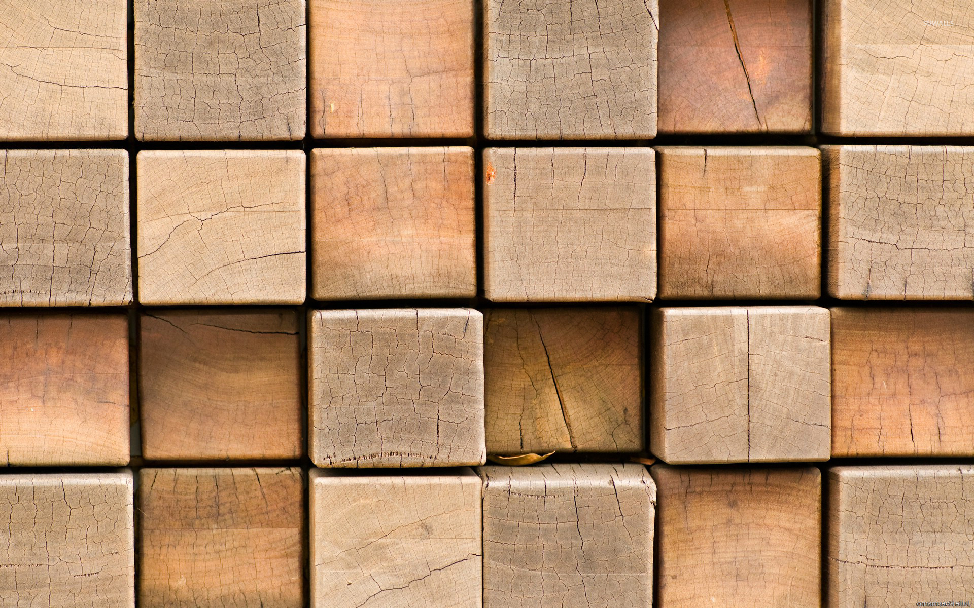 Wooden Blocks Wallpaper Photography Wallpapers 22517 - Pattern Wood Wallpaper Hd , HD Wallpaper & Backgrounds