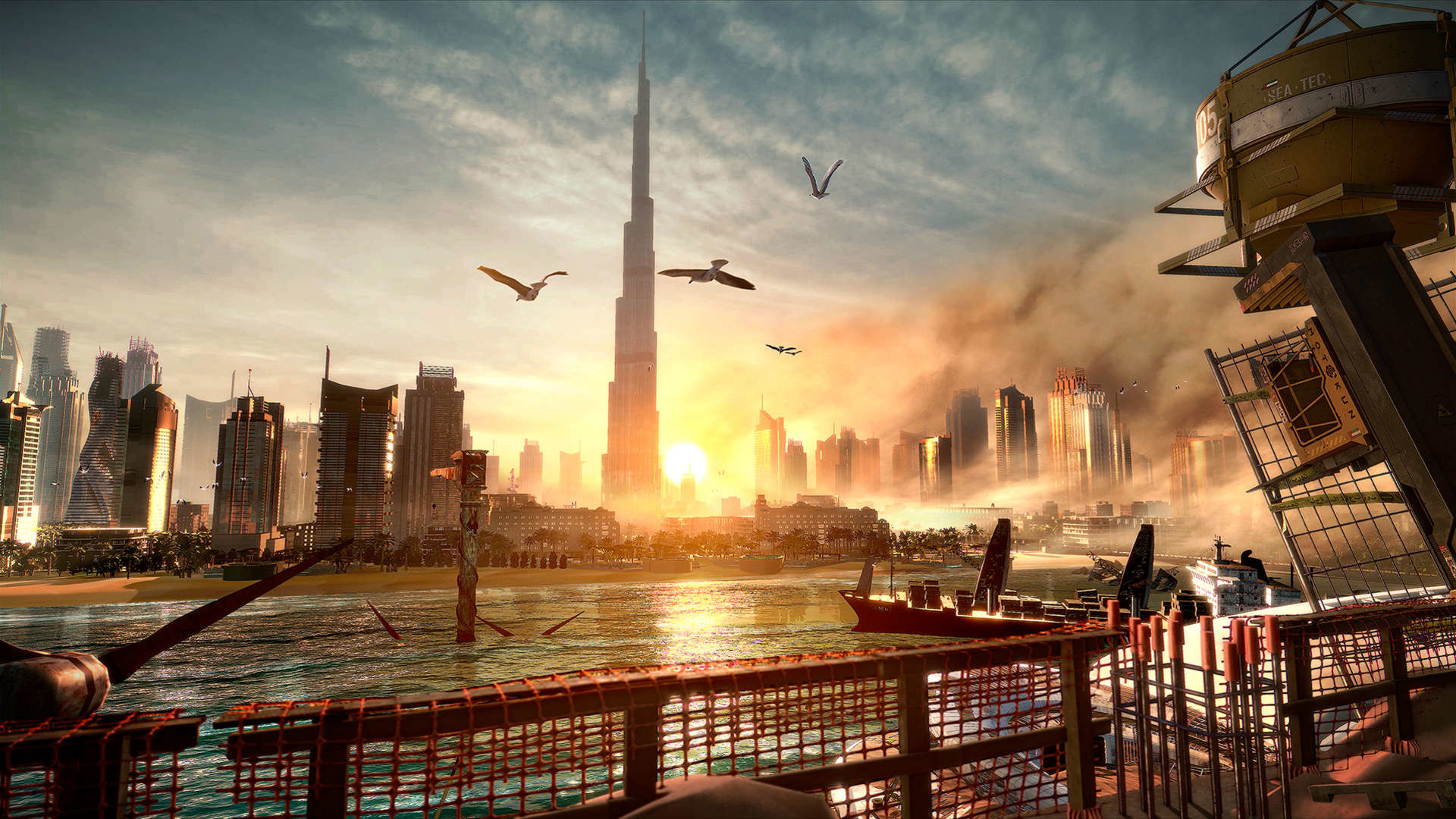 Dubai Wallpaper Hd - Deus Ex Mankind Divided Cities , HD Wallpaper & Backgrounds
