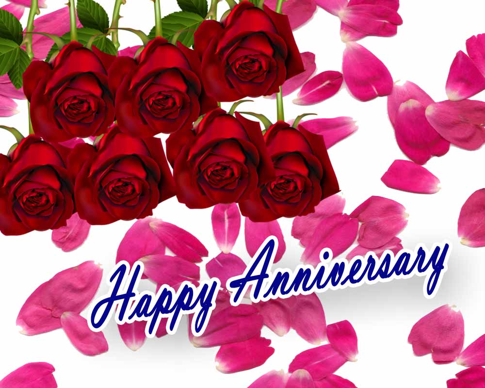 Happy Marriage Wallpaper - Happy Anniversary Image Download , HD Wallpaper & Backgrounds