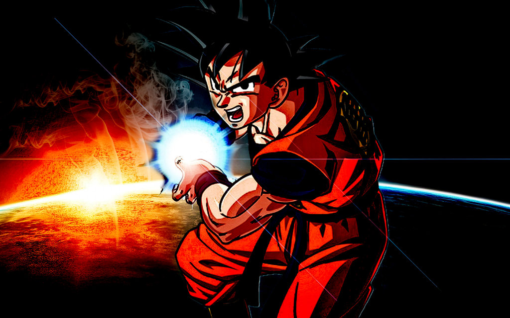 Son Goku Kamehameha Wallpaper Dbz Son Goku Wallpaper - Goku Kamehameha Wallpaper Hd , HD Wallpaper & Backgrounds