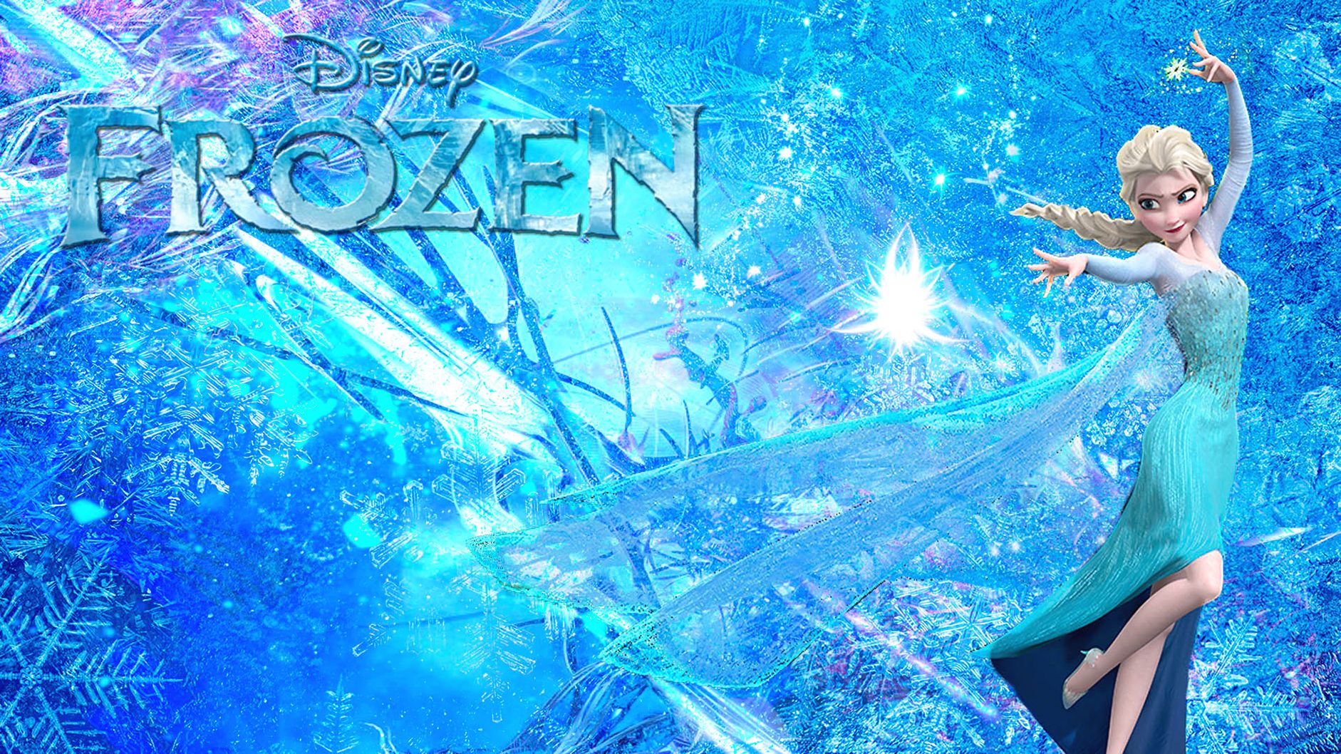 Frozen Theme Background Hd , HD Wallpaper & Backgrounds