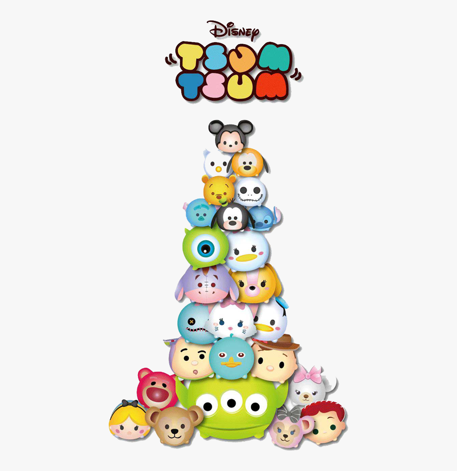 Tsum Tsum Wallpaper Png , Transparent Cartoon - Disney Tsum Tsum Tsum Png , HD Wallpaper & Backgrounds