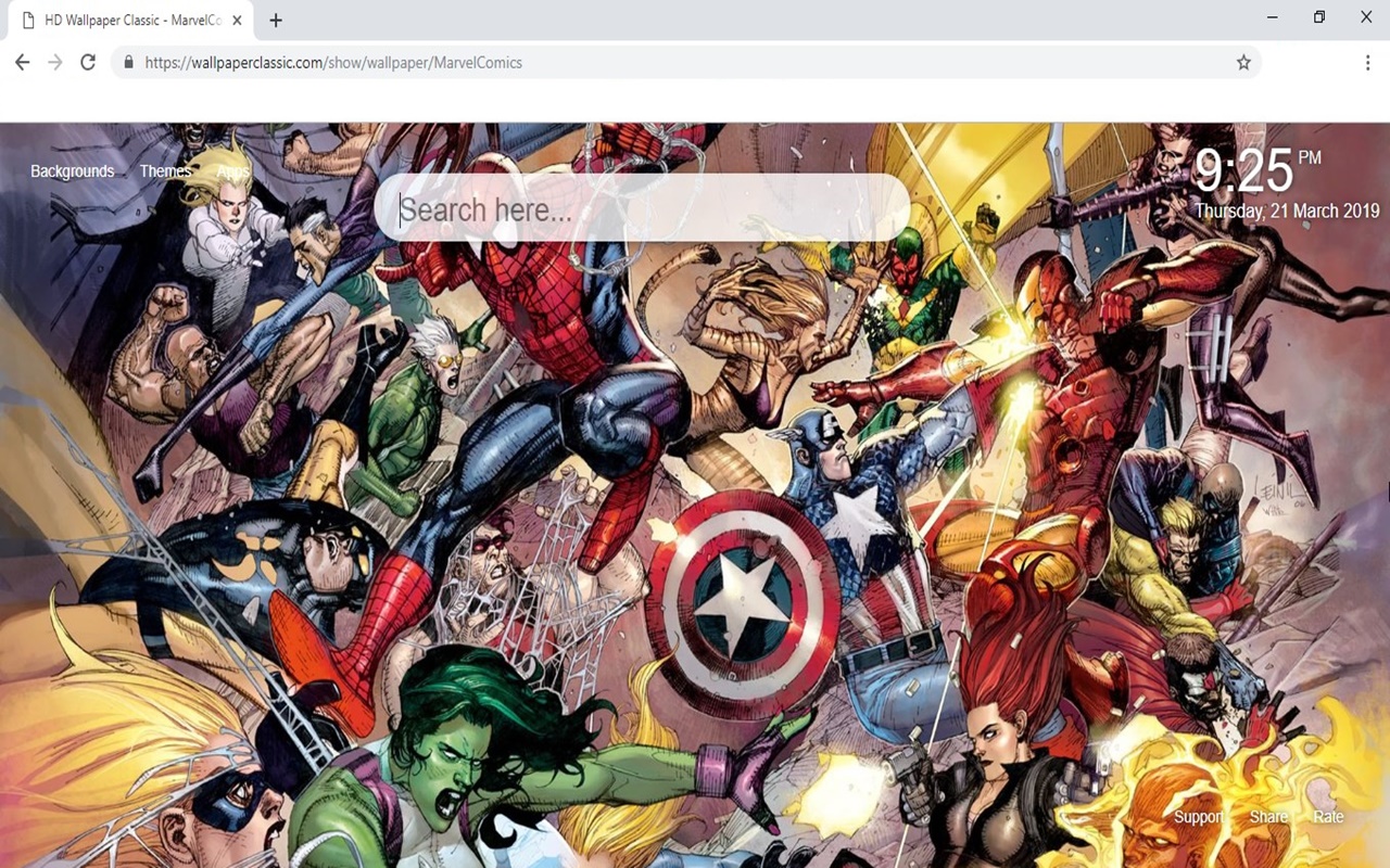 Comic Avengers , HD Wallpaper & Backgrounds