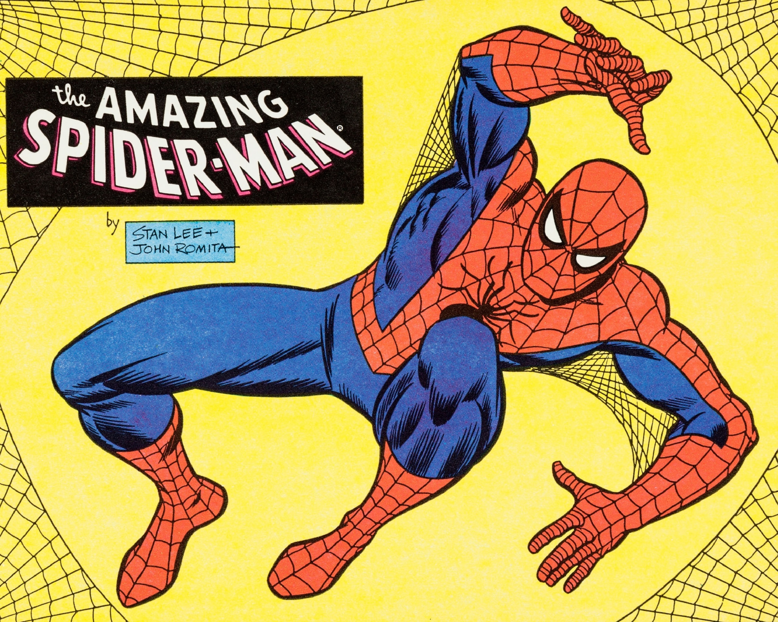 The Amazing Spider Man Comic Book Wallpaper - John Romita Sr Spiderman , HD Wallpaper & Backgrounds