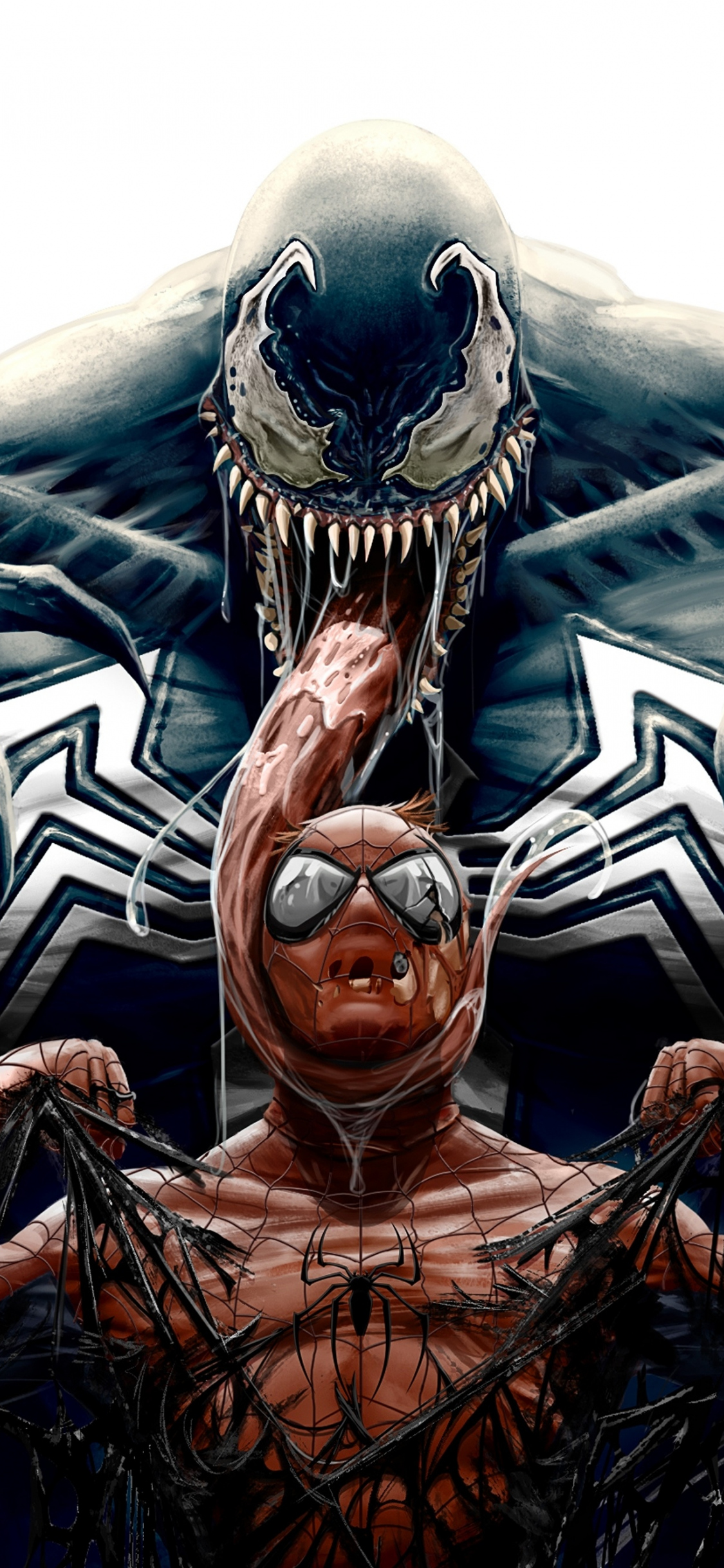 Venom Spider Man , HD Wallpaper & Backgrounds