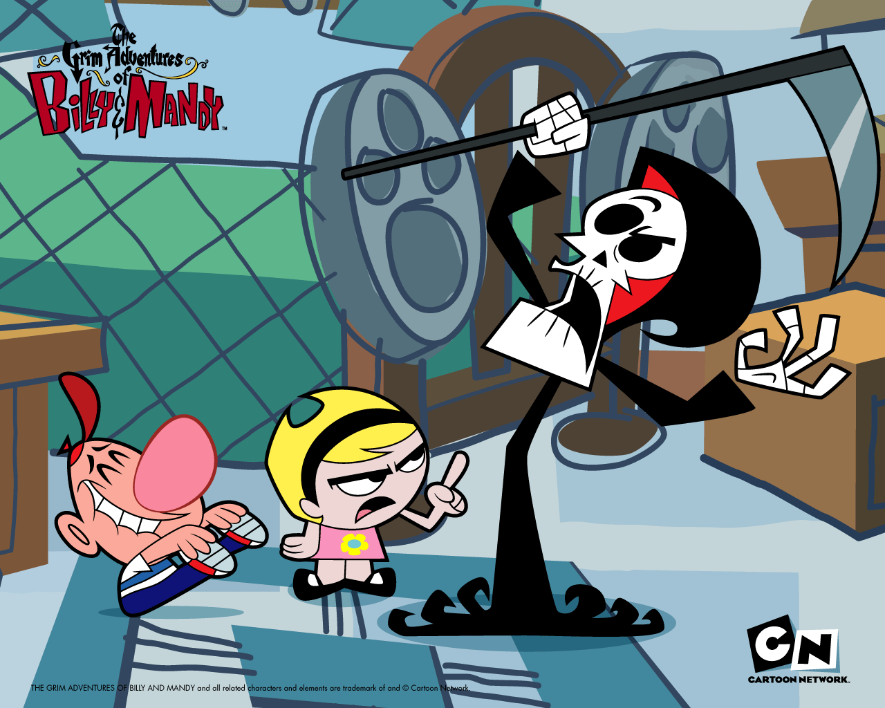 Billy And Mandy Grim , HD Wallpaper & Backgrounds