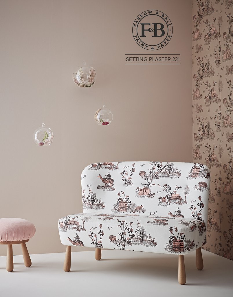 Woodlands Brown Pink Farrow And Ball Setting Plaster - Paint Colours , HD Wallpaper & Backgrounds