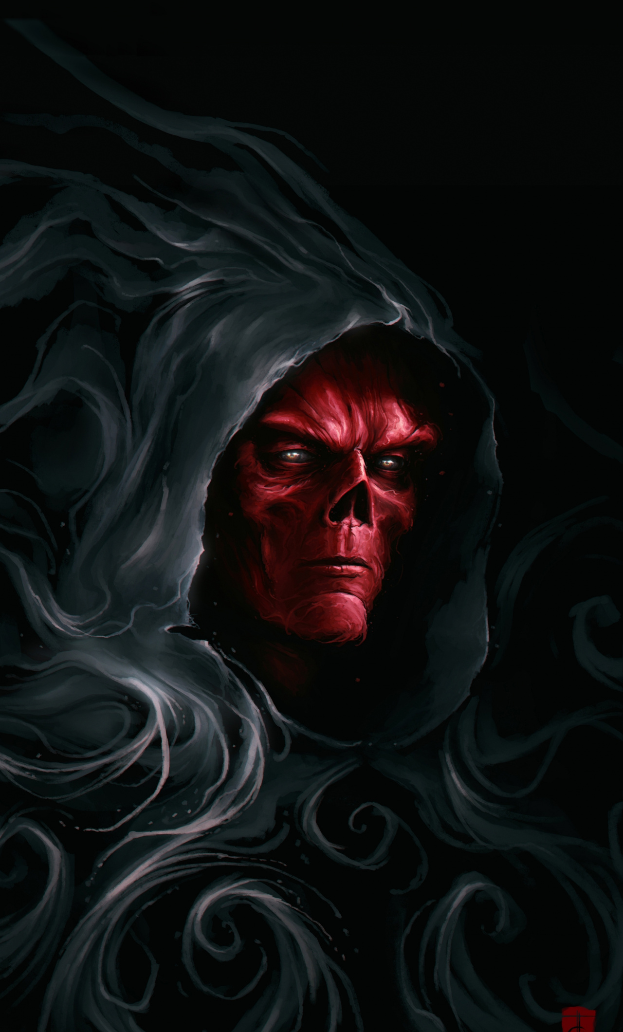 Stone Keeper, Villain, Marvel, Red Skull, Artwork, - Red Skull Wallpaper Hd , HD Wallpaper & Backgrounds