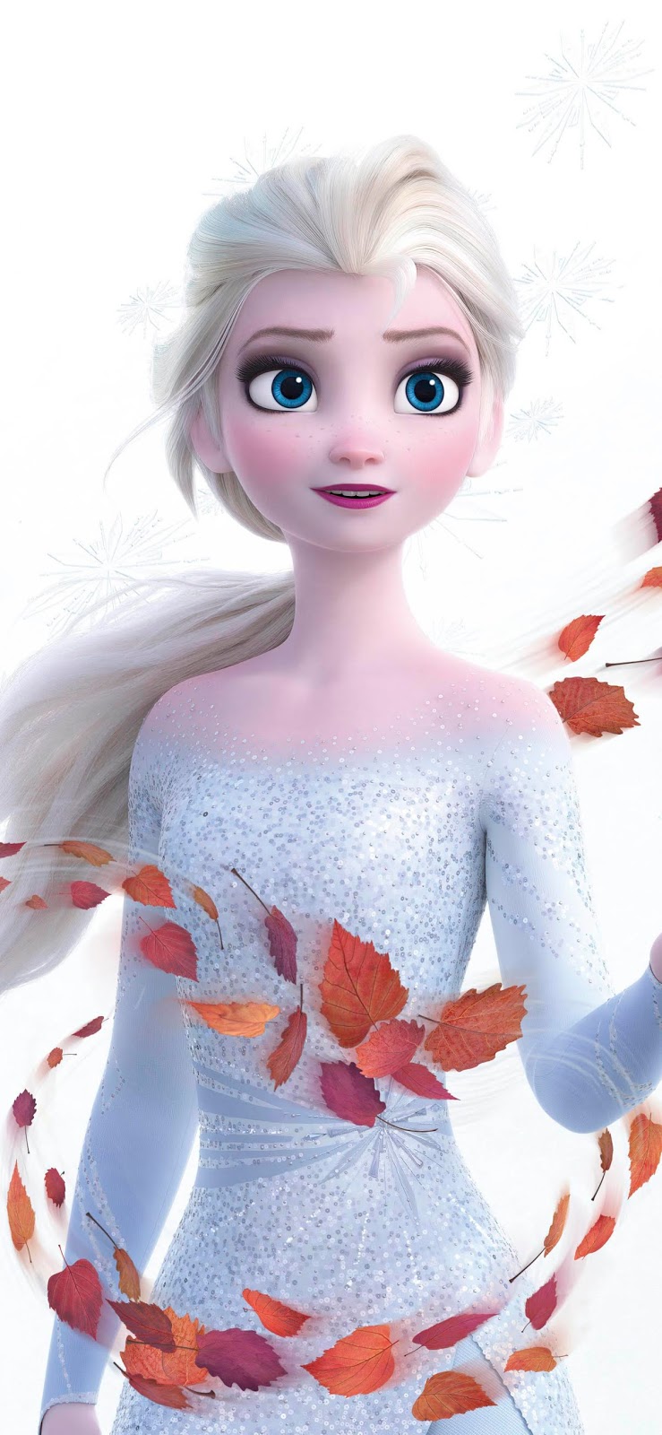 Frozen Elsa Wallpaper - Elsa Frozen 2 Characters , HD Wallpaper & Backgrounds