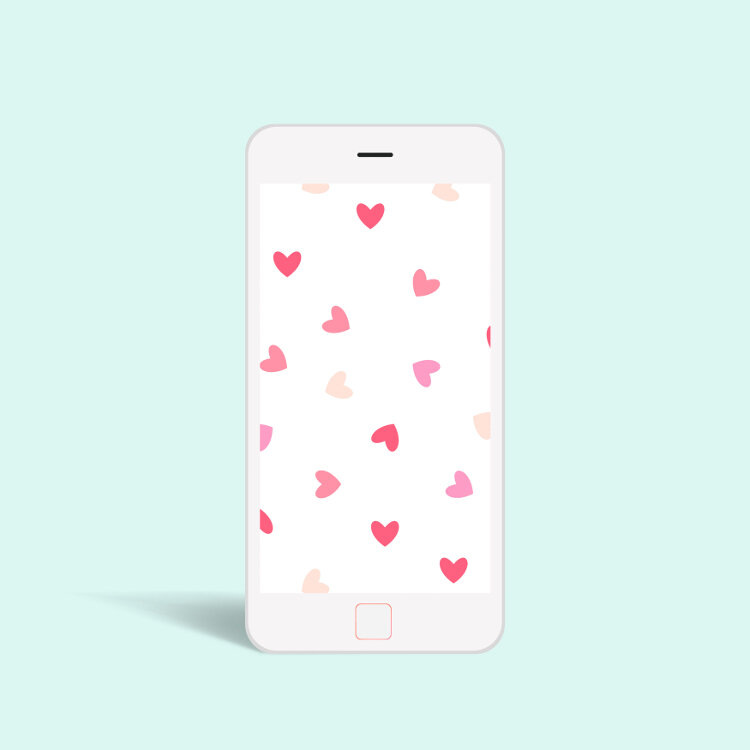 Valentine’s Day Heart Wallpaper For Your Phone And - Smartphone , HD Wallpaper & Backgrounds