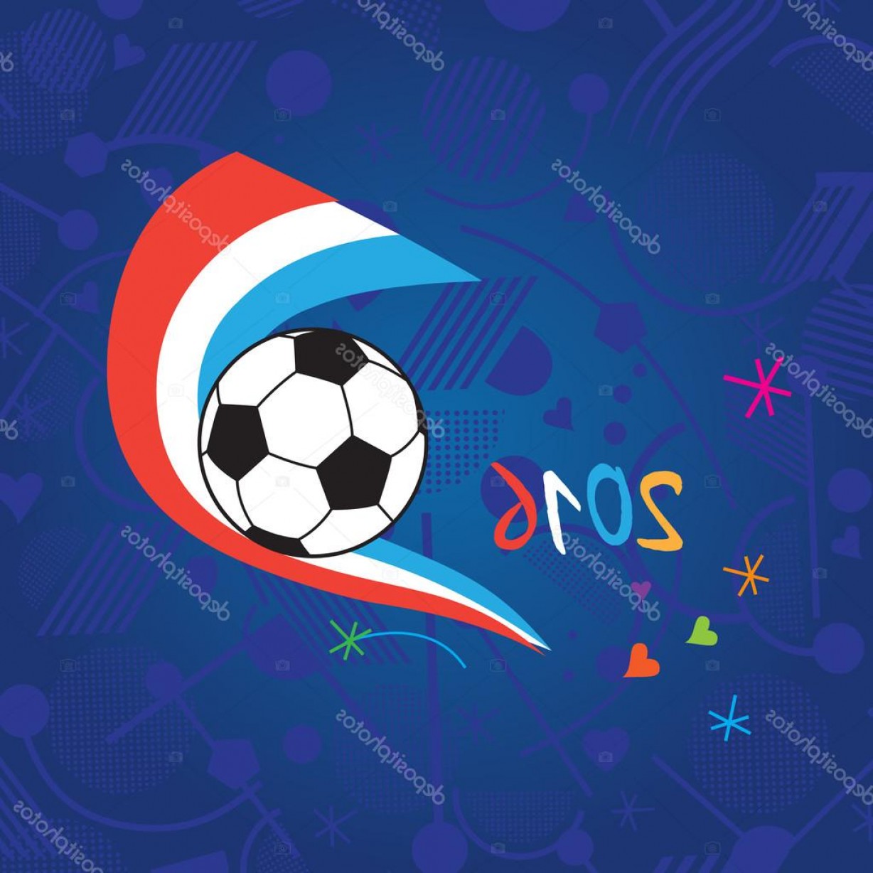 Soccer Blue Background Vector Graphics (#2988509) - HD Wallpaper