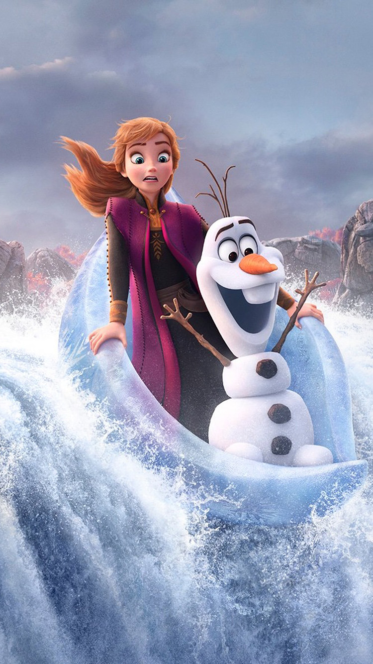 Frozen 2 Anna And Olaf , HD Wallpaper & Backgrounds