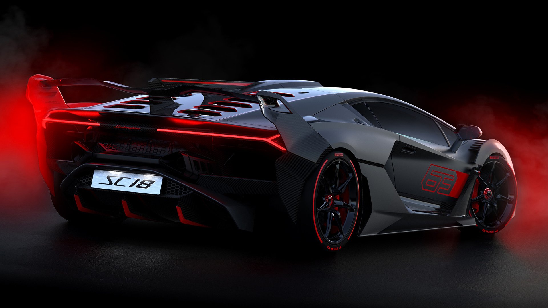 Lamborghini Sc18 , HD Wallpaper & Backgrounds