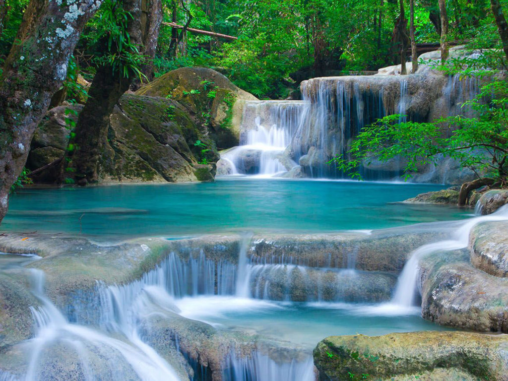 Erawan National Park , HD Wallpaper & Backgrounds