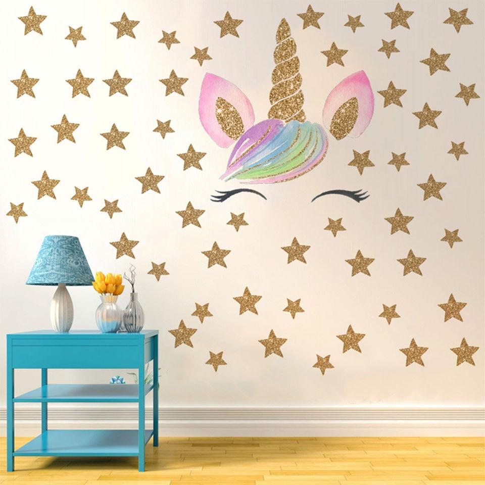 Cute Unicorn In Rooms , HD Wallpaper & Backgrounds