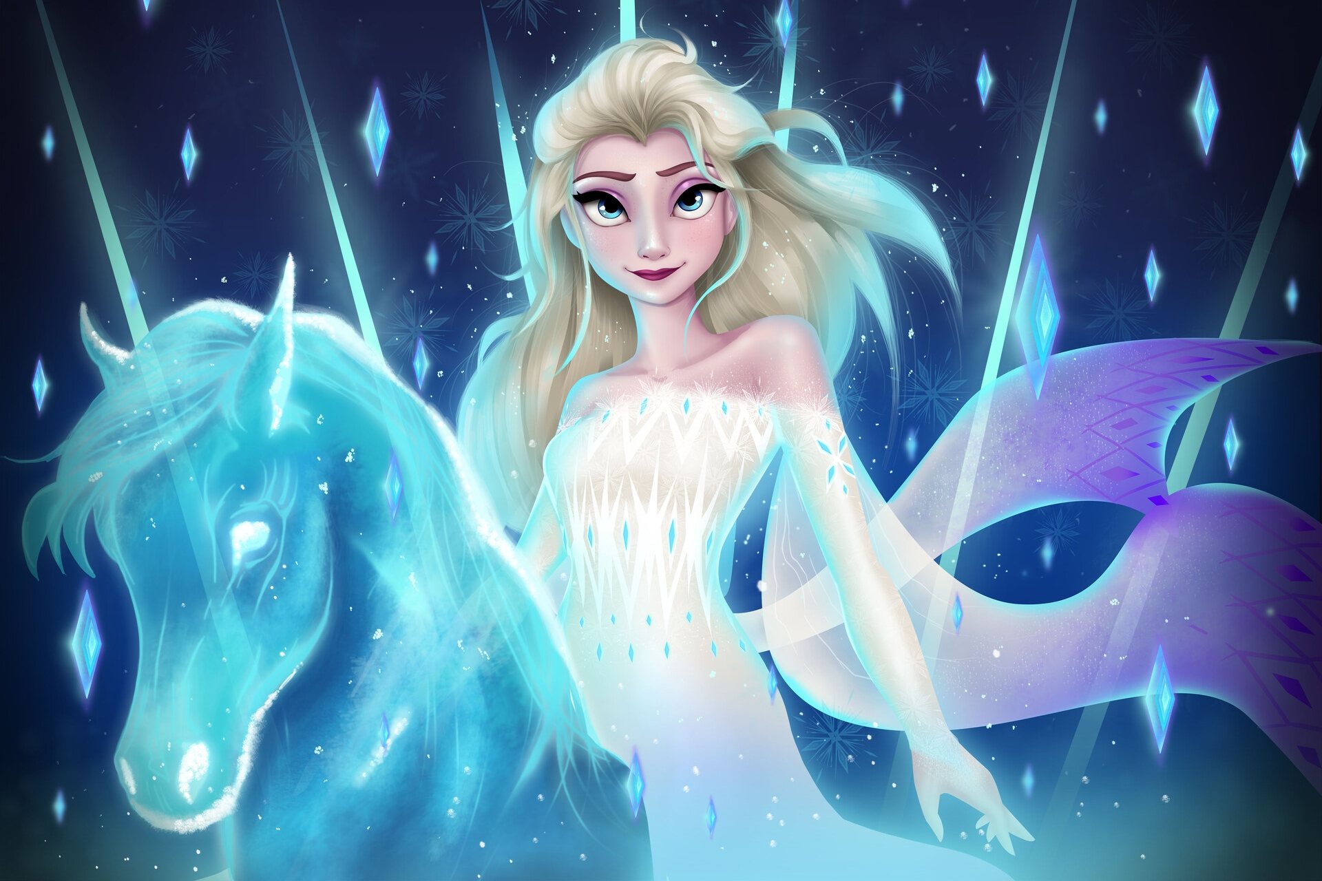 Elsa Frozen 2 Wallpaper - Frozen 2 Wallpaper Elsa , HD Wallpaper & Backgrounds
