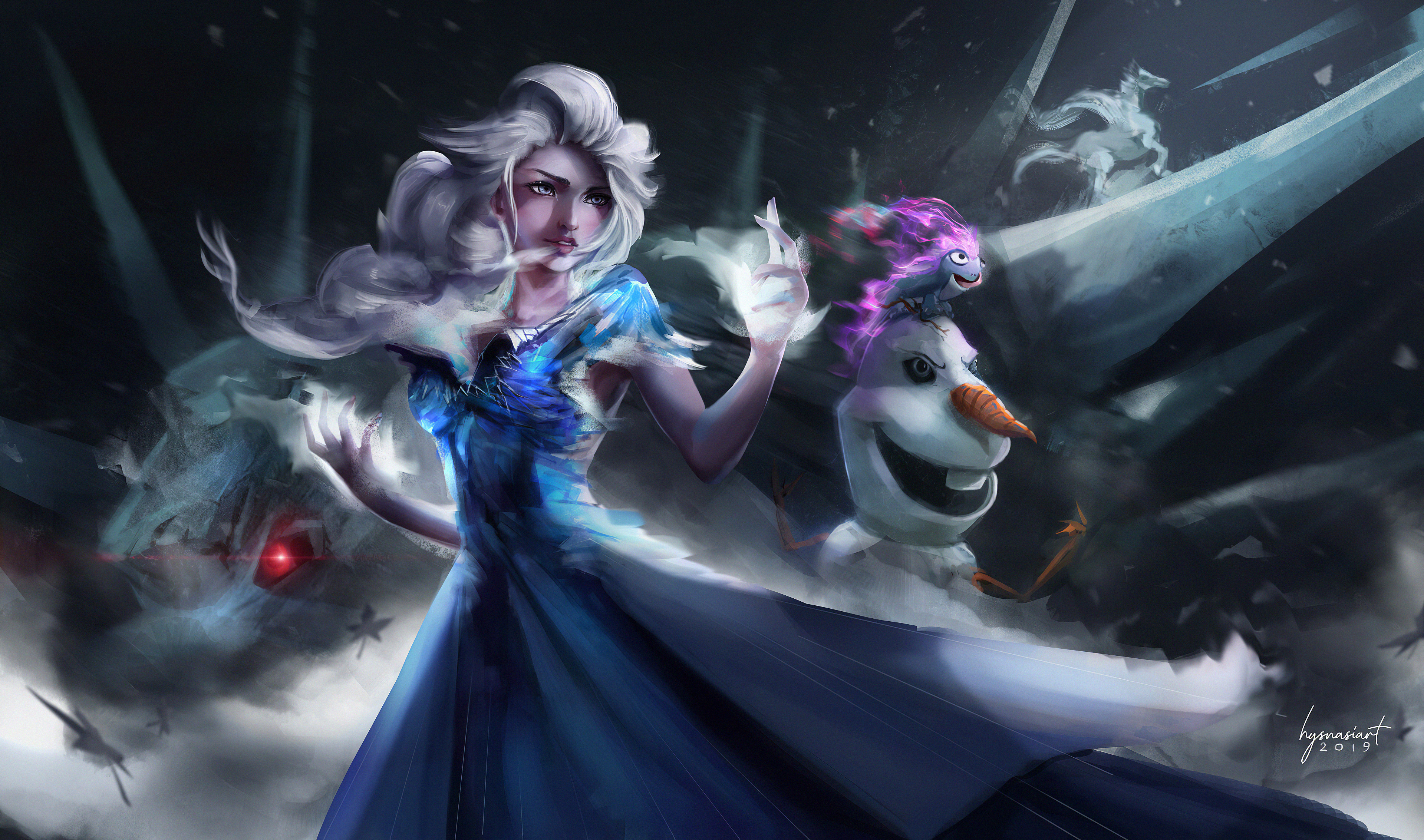 Frozen 2 Wallpaper Elsa , HD Wallpaper & Backgrounds