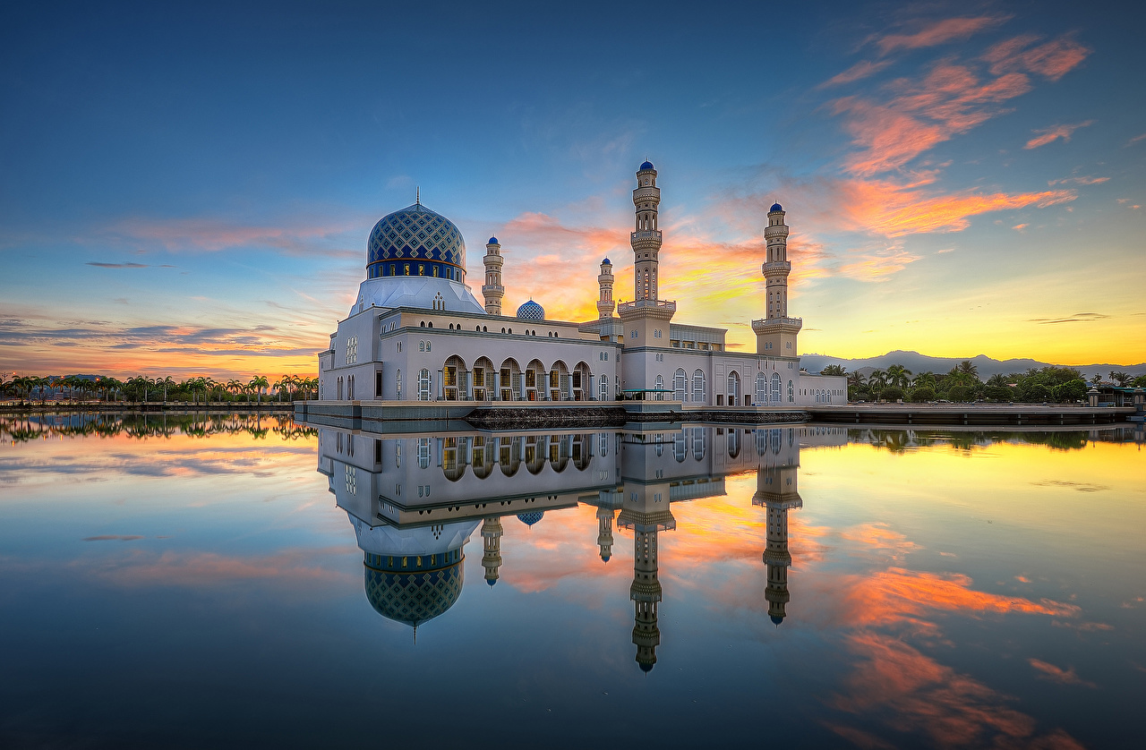 Masjid Bandaraya Kota Kinabalu , HD Wallpaper & Backgrounds