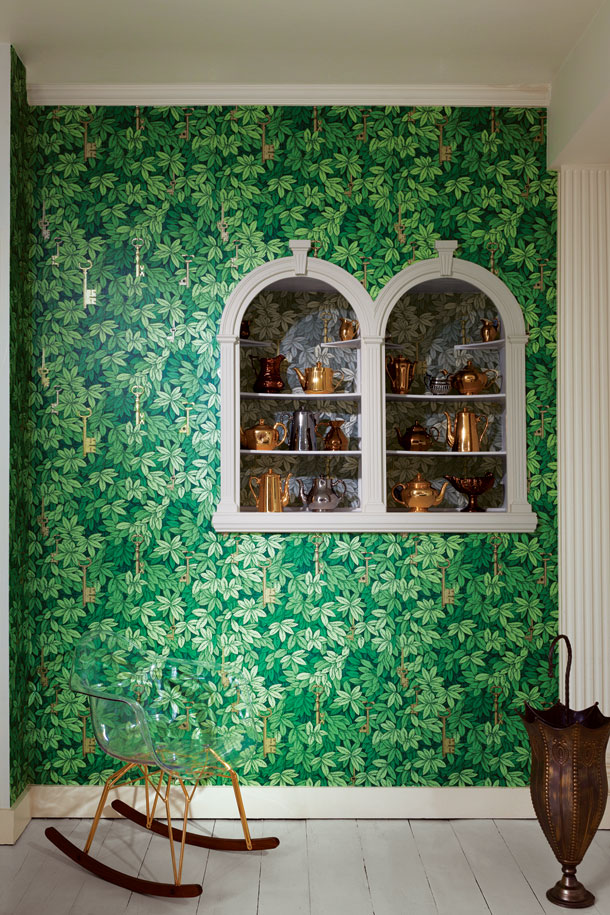 Fornasetti 2 Wallpaper Collection By Cole & Son - Cole And Son Leaves , HD Wallpaper & Backgrounds