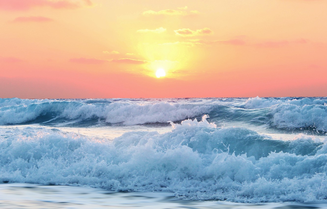 Photo Wallpaper Waves, Beach, Sea, Ocean, Seascape, - Hecht Park , HD Wallpaper & Backgrounds
