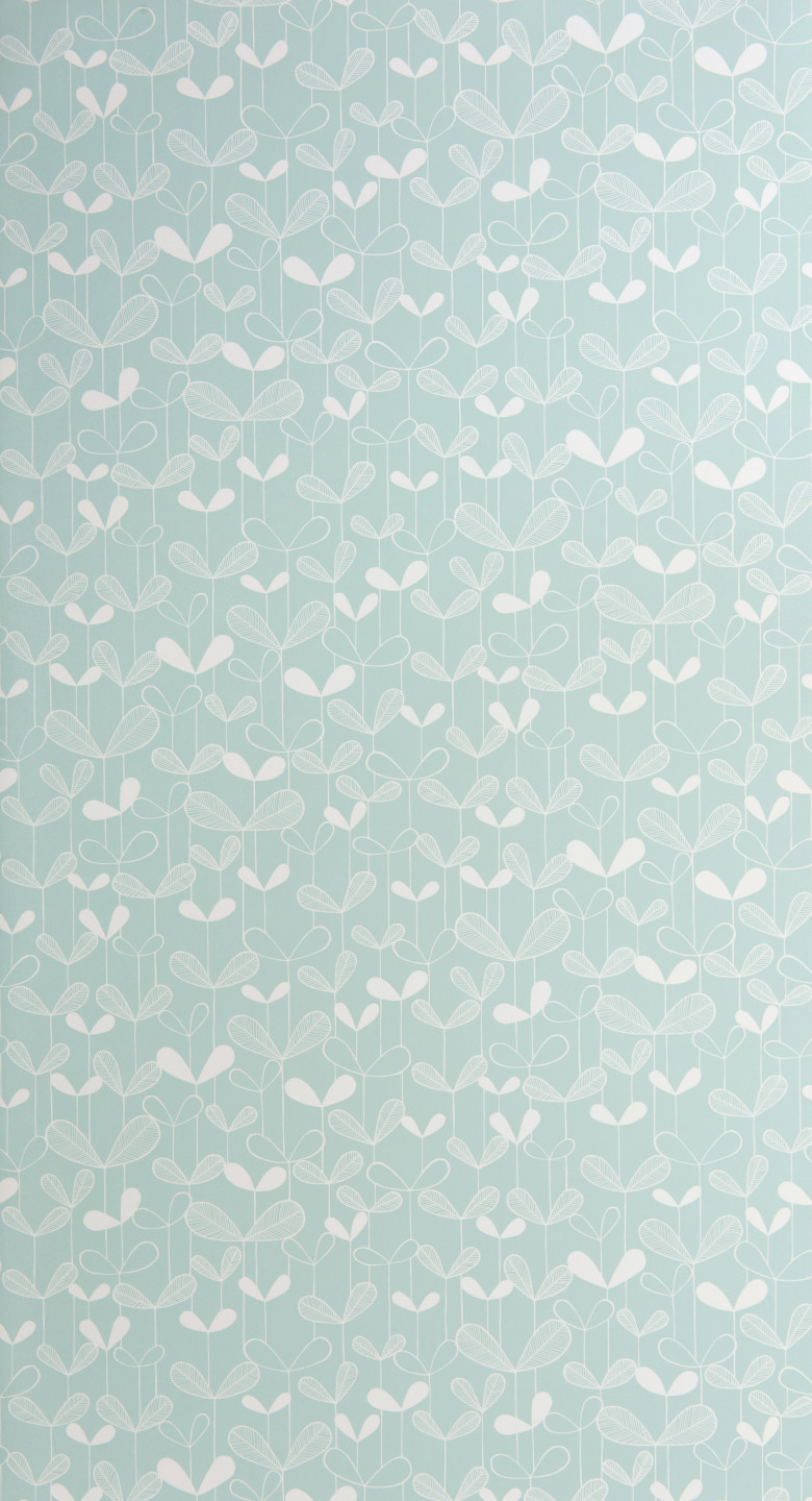 Saplings Pale Aqua Wallpaper - Missprint Saplings , HD Wallpaper & Backgrounds